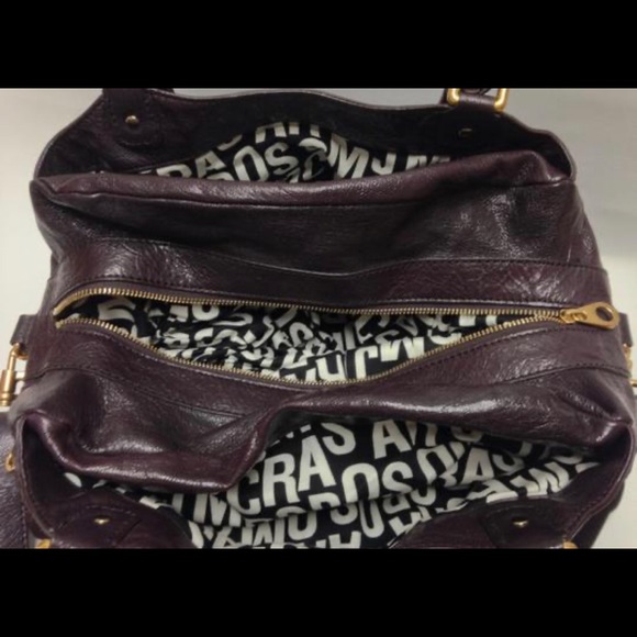 Marc by Marc Jacobs Classic Q Deep Purple Leather - Picture 11 of 15